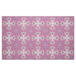 Dekorativ rosa geometrisk mönster i livlig stil tyg