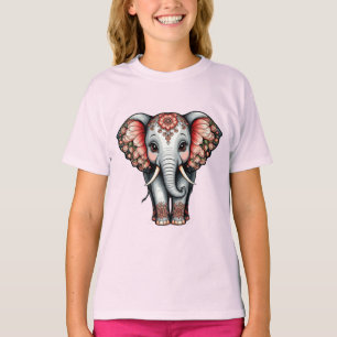 Dekorativ serieelefant t shirt
