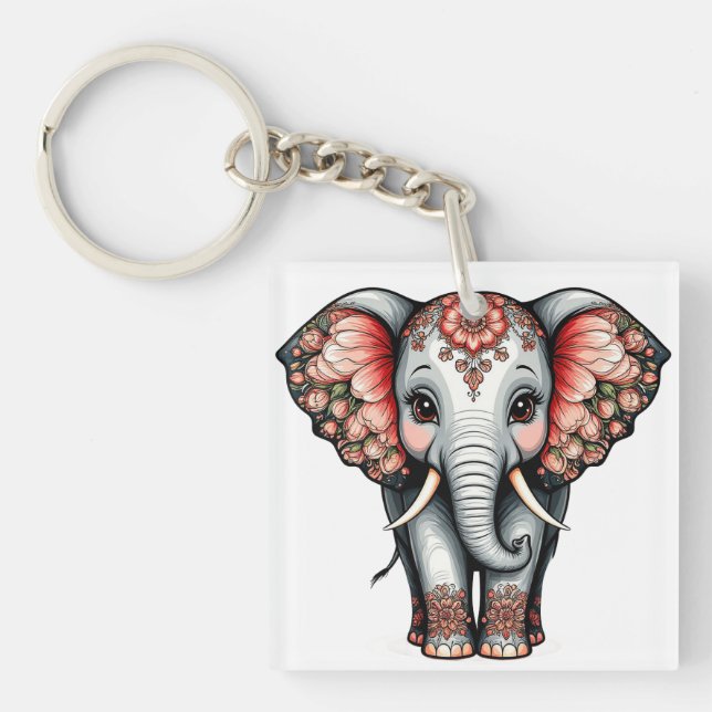 Dekorativ seriefigur elefant (Framsidan)