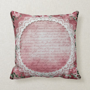 Dekorativ shabby chic kudder kudde