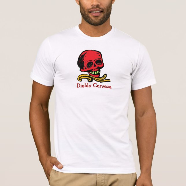 Dekorativ skull tee (Framsida)