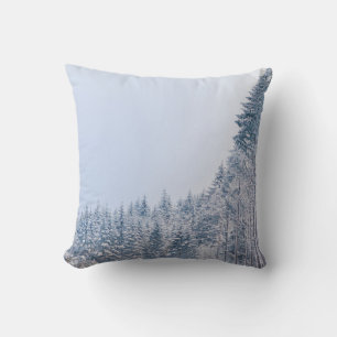Dekorativ Snö Blue & White Boll God jul Kudde