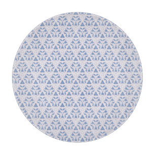 Dekorativ Snöre Triangles Blue White
