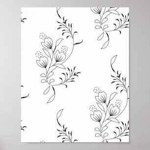 Dekorativ, Soapstone, Bianca Poster