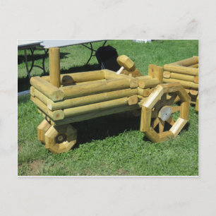 Dekorativ traktor vykort