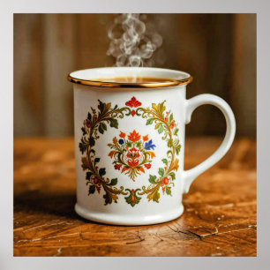 Dekorativ väggkonst - Mugg #1