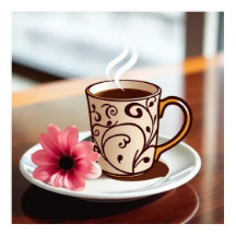 Dekorativ väggkonst - Mugg #4