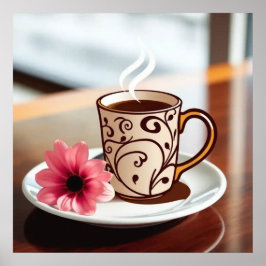 Dekorativ väggkonst - Mugg #4