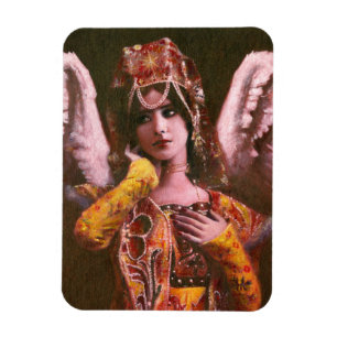 Dekorativ Vintage Angel Flexible Magnet