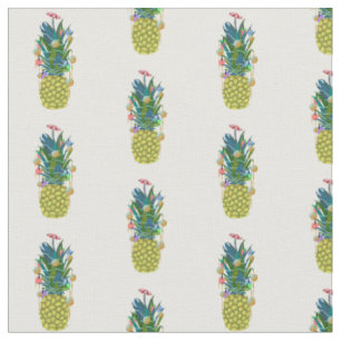 Dekorativa ananas för jul, tyg
