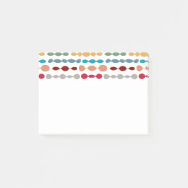 Dekorativa Barbeller Post-it Block