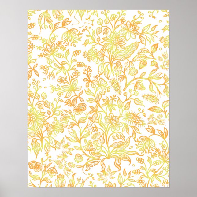 Dekorativa blommor 13 poster (Framsidan)
