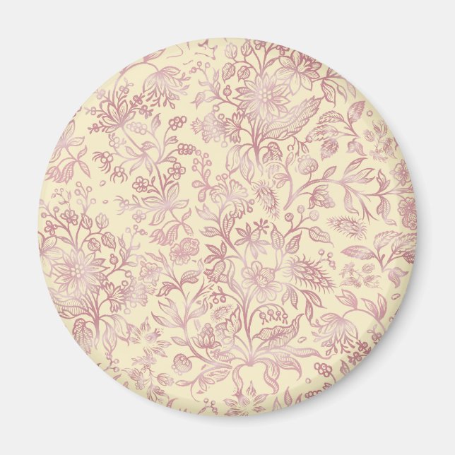 Dekorativa blommor 18 magnet (Framsidan)