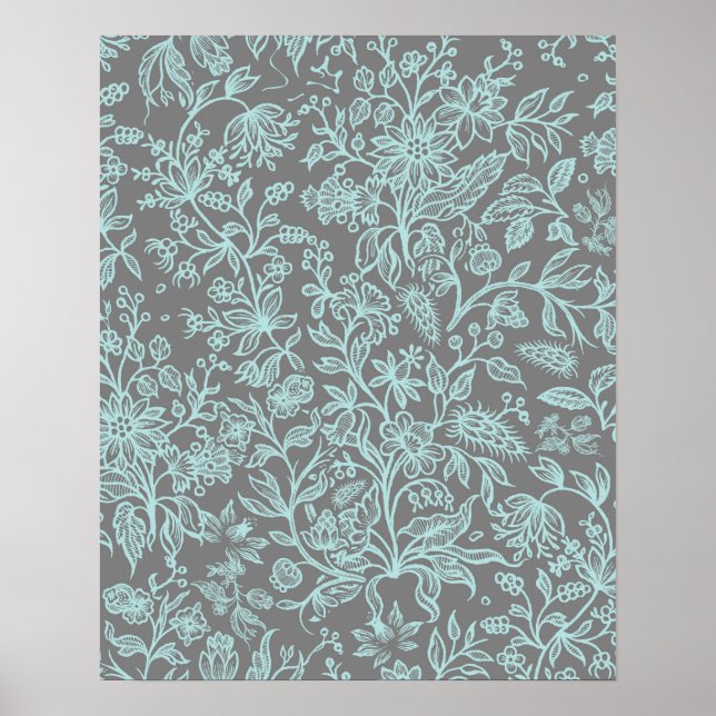 Dekorativa blommor 8 poster (Framsidan)