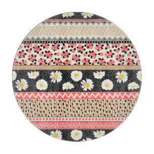 Dekorativa blommor: Patchwork Tile Mönster