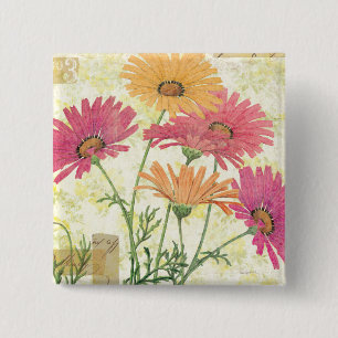 Dekorativa daisy knapp