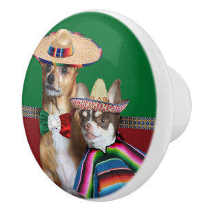 Dekorativa enhetsknoppar för mexicanska chihuahua knopp