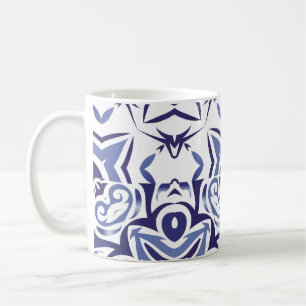 Dekorativa färg keramiska azulejoplattor. Fashiona Kaffemugg
