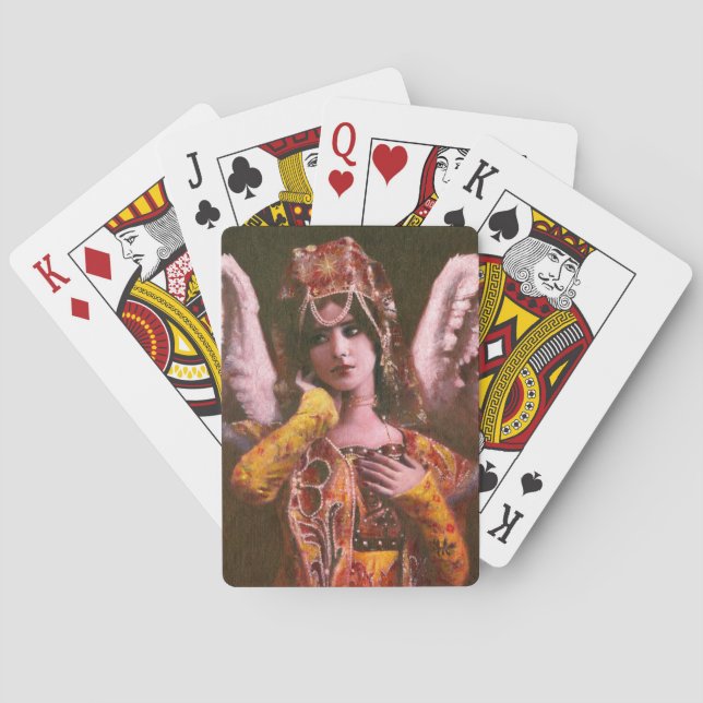 Dekorativa julklappar casinokort (Baksidan)