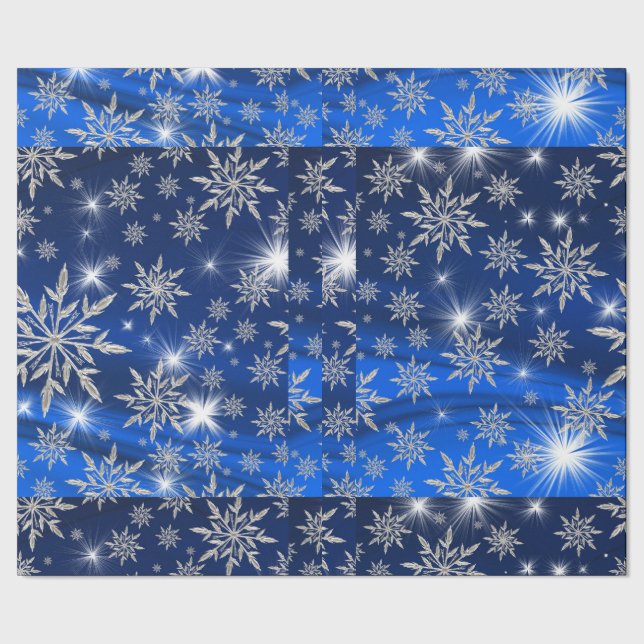 Dekorativa julprydnader med Snö Presentpapper (Seam)