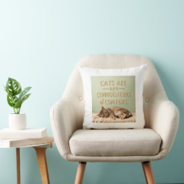 Dekorativa kattlock, mjuk, Snyggt design Kudde