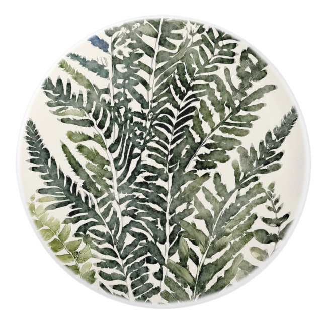 Dekorativa keramiska knop knopp (Framsidan)