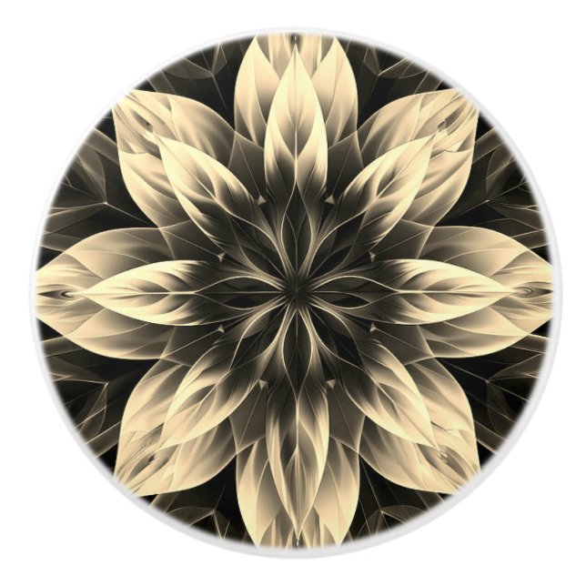 Dekorativa keramiska knop knopp (Framsidan)