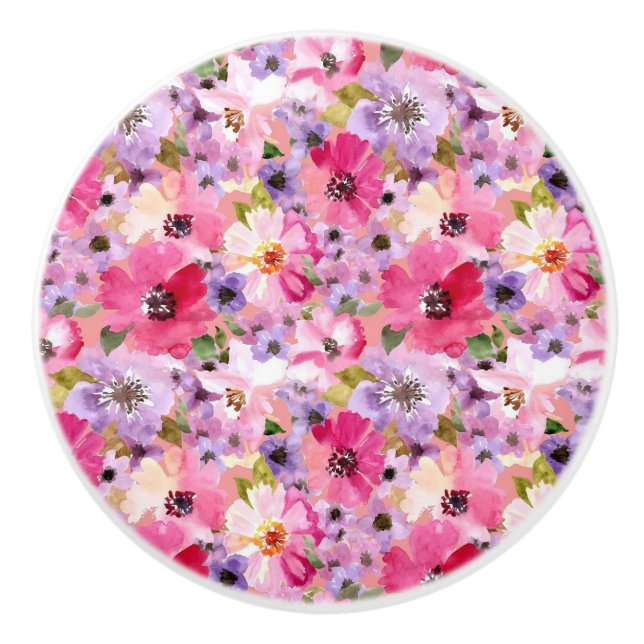 Dekorativa keramiska knop knopp (Framsidan)