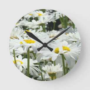 Dekorativa klockor sommar vita tusenskönor blommor