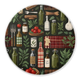 Dekorativa kurdiska keramiska knop knopp