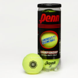 Dekorativa Monogrammed Penn tennisbollar