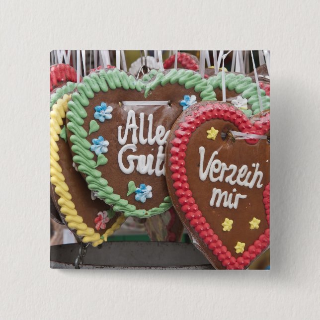 Dekorativa pepparkaksgottisar knapp (Framsida)
