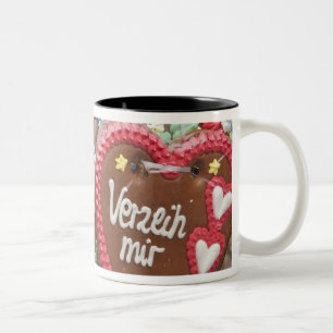 Dekorativa pepparkaksgottisar Två-Tonad mugg