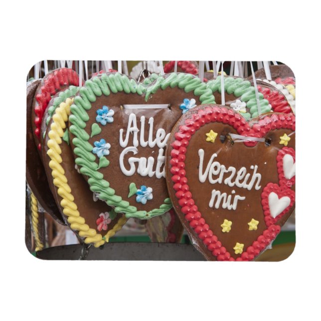 Dekorativa pepparkaksgubbar magnet (Horisontell)