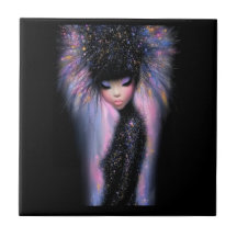 Dekorativa plattor Cosmic Diva Stellar Glow