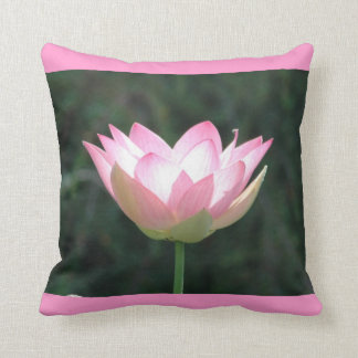 Dekorativa rosa lotusblommar kudder kudde