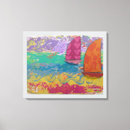 Dekorativa segel canvastryck