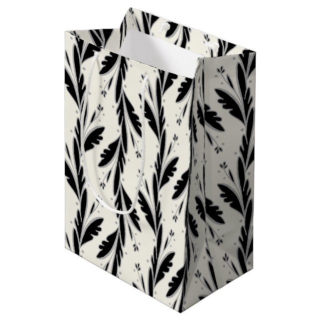 Dekorativa svarta vacciner Mönster (Framsidan Vinklad)