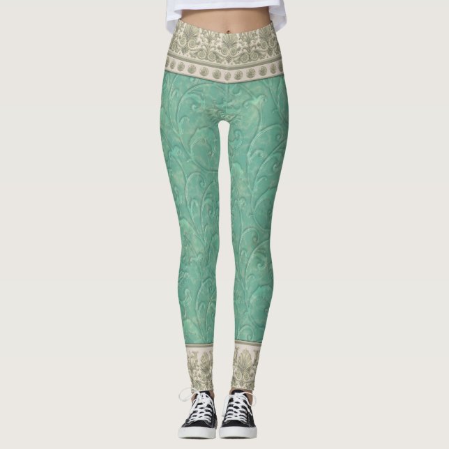 Dekorativa syltverk leggings (Framsida)