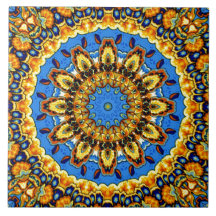 Dekorativa Talavera möter land som fransk belägger