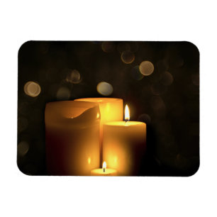 Dekorativa Votive stearinljus Magnet
