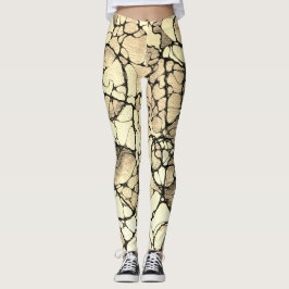 Dekoratives Doodle Muster Leggings