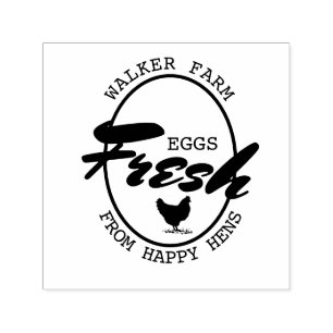 Dekorativt ägg ⎢ äggkartong Frimärke Självfärgande Stämpel