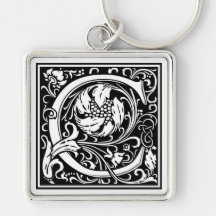 Dekorativt brev initialt "C",