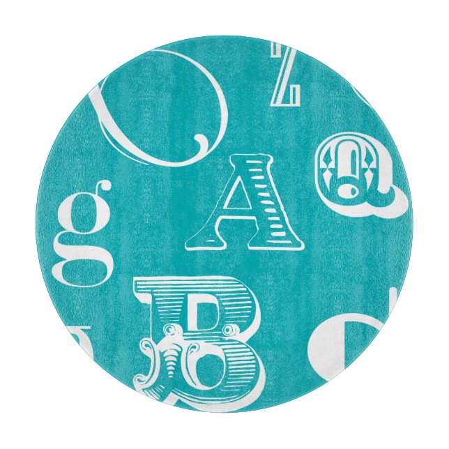 Dekorativt Brev på blå bakgrund (Framsidan)