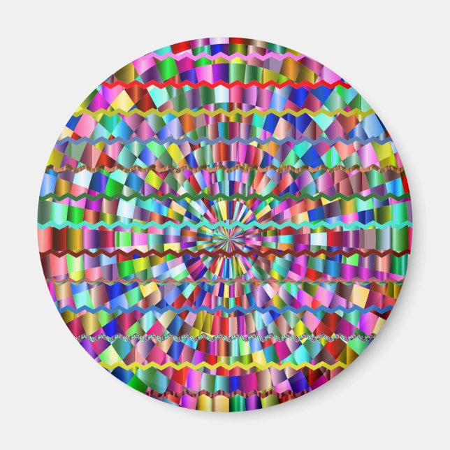 Dekorativt Färg Magnet (Framsidan)