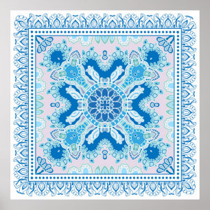 Dekorativt färgämne på vit bakgrund. poster