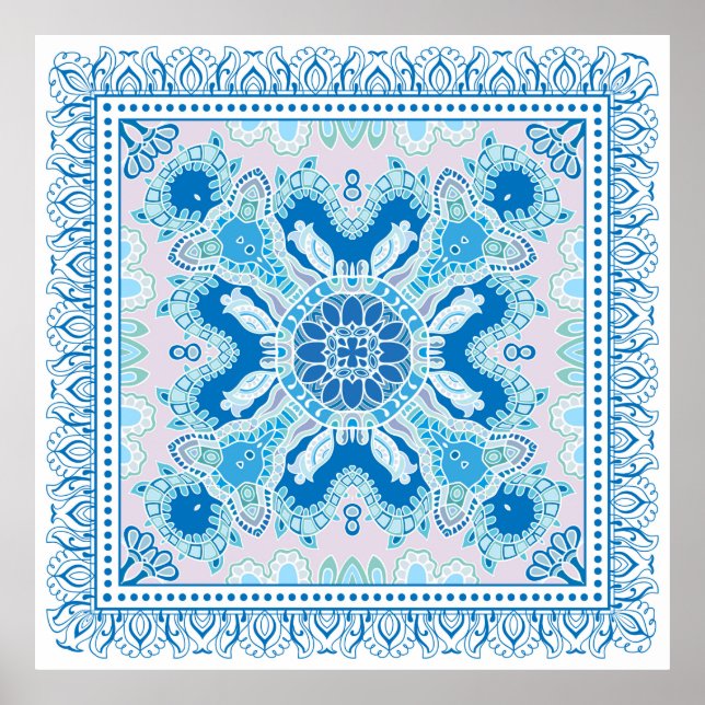 Dekorativt färgämne på vit bakgrund. poster (Framsidan)