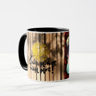 Dekorativt foto ram Papercut Tupp Bamboo mugg