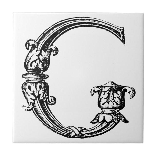 DEKORATIVT G KAKELPLATTA (Framsidan)